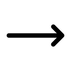 Right Arrow Arrow Line Icon
