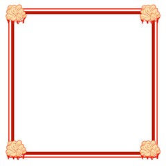 Obraz premium Halloween Festive Frame