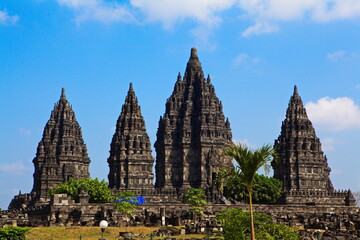 Fototapeta premium Candi Prambanan temple, Java, Indonesia