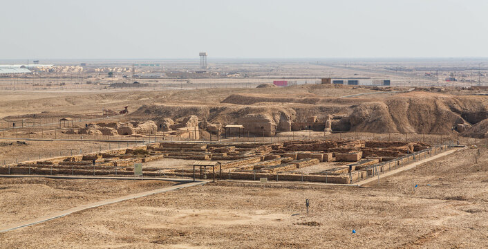 Sumer Civilization Archaeological City of Ur - Ziggurat Ur