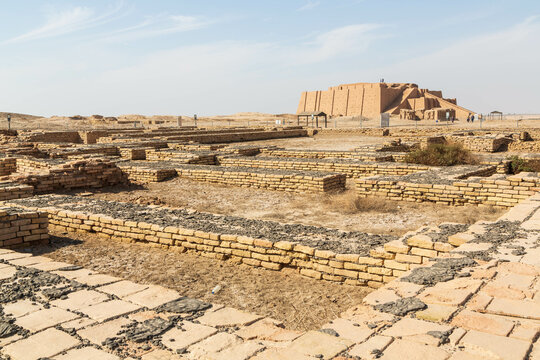 Sumer Civilization Archaeological City of Ur - Ziggurat Ur