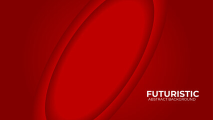 Abstract Dark red uturistic geometric background. Futuristic hi-technology concept. Modern template design for covers, brochures, web and banner.