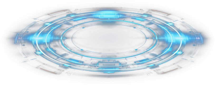 circle hologram portals futuristic  ui sci-fi element