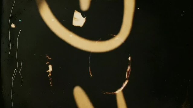 Retro noise overlays, with grunge and scratches texture, cinematic video effect