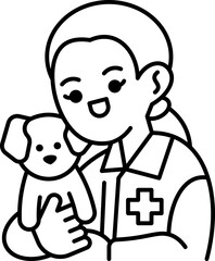 veterinarian  icon