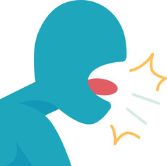 coughing  icon