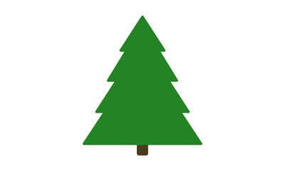 christmas tree minimalist logo design