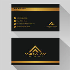 Vector business card design template