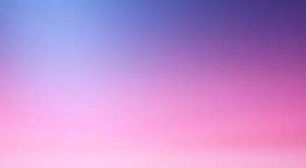 Foto op Plexiglas Fondo con difuminado suave de luz sobre tono azul y rosa © Iridium Creatives