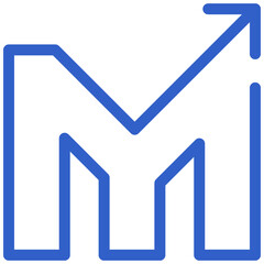 M Letter Logo Business