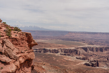 landscape of Canyonlands National Park Utah