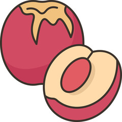 nectarines  icon