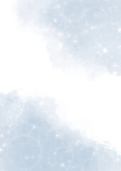 水面や雪原が光輝くような背景フレーム画像素材