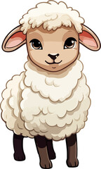 Cute sheep