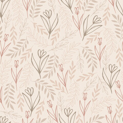 seamless pattern with cosmetics
