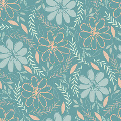 seamless pattern with cosmetics