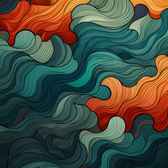 Fototapeta premium seamless pattern