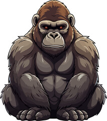 Fototapeta premium Cute gorilla