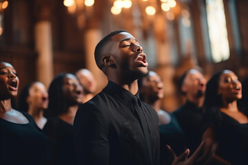 Resonating Love: Gospel Choir Serenades Historic Church