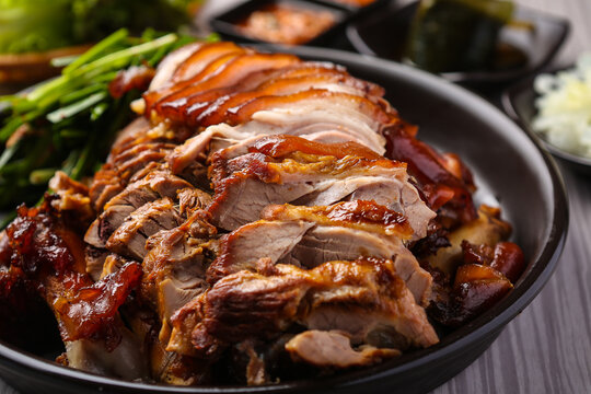 boild pork with vegetables