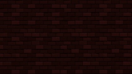Brick pattern dark red background