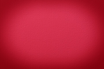Red wall with vignette a background or texture