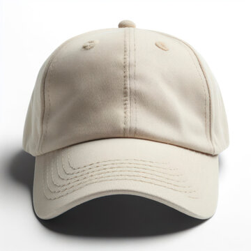 baseball cap isolated on white background mockup. ai generative