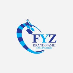 FYZ letter logo. MH simple and modern logo. Elegant and stylish MH logo design for your company MH letter logo vector design