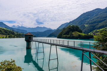 Le Lac de Lungern dans les Alpes Suisse