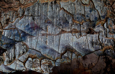 Crack by crack texture