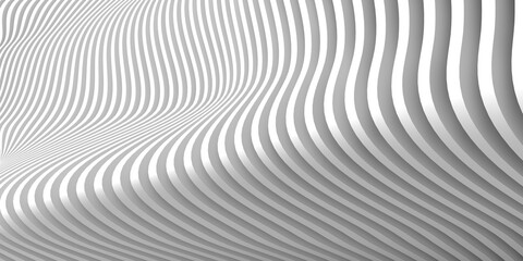 Obraz premium Abstract waves 3D rendering background