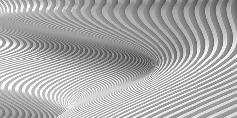 Fototapeta na wymiar Abstract waves 3D rendering background