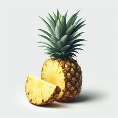 Tropical Pineapple Bounty, GENERATIVE AI