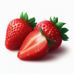 Sun-Kissed Strawberry Indulgence, GENERATIVE AI