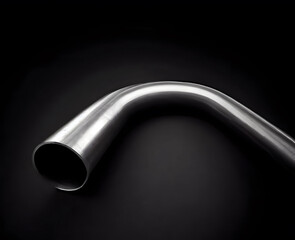 curved stainless steel pipe