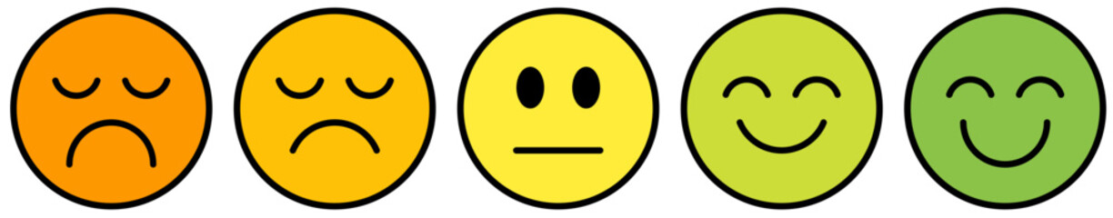 Fototapeta premium rating emoticon feedback