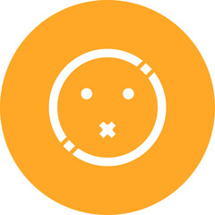 Fototapeta premium No Talking Icon