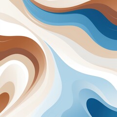 Simple abstract background brown white blue colors. Space for text, surface for design - obrazy, fototapety, plakaty