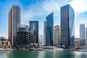 Fototapeta na wymiar Dubai marina