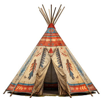 recommend clip art: Native american tent clip art
