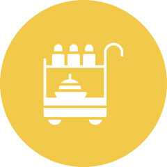Serving Cart Icon
