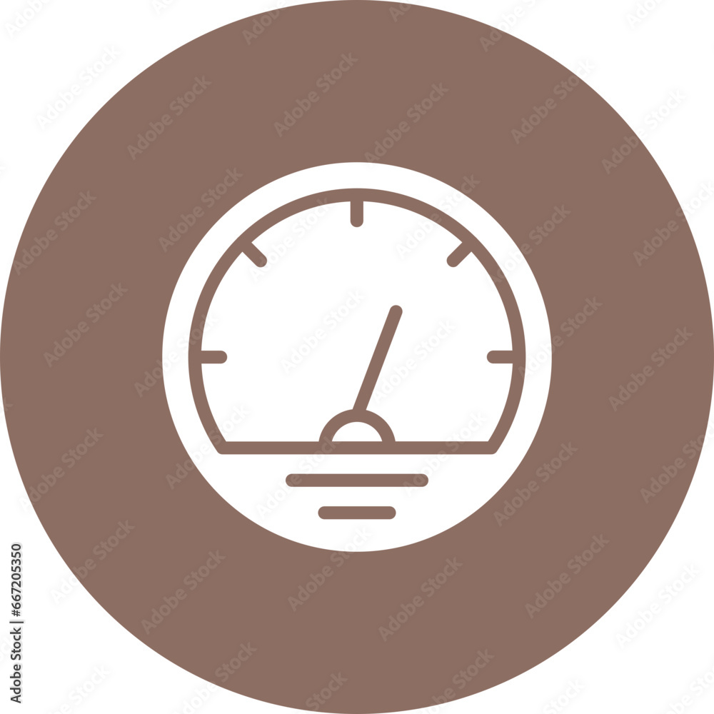 Poster speedometer icon