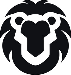 head of a lion, Monkey, vector, tattoo, illustration, animal, icon, head, symbol