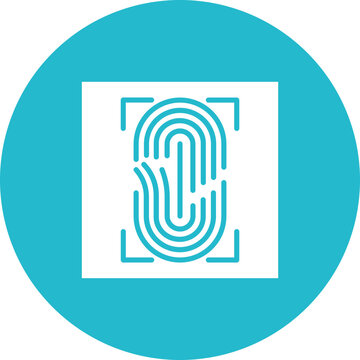 recommend clip art: Fingerprint Icon
