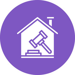House Auction Icon