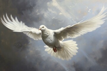 bird soaring in liberation. Generative AI - obrazy, fototapety, plakaty