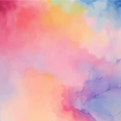 Abstract watercolor background with space, Colorful watercolor background