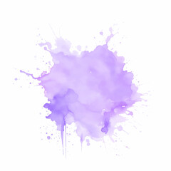 Abstract watercolor splashes, abstract watercolor background, Purple watercolor