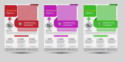 Marketing and Corporate flyer.