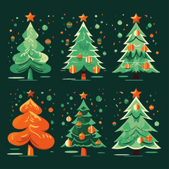 christmas tree illustration